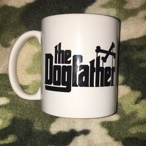 Brand new "The Dogfather" coffee mug!